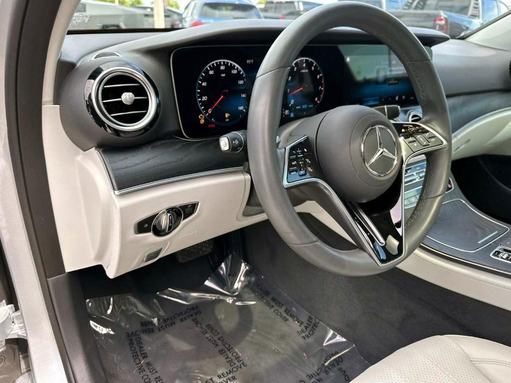 used 2022 Mercedes-Benz E-Class car, priced at $52,950