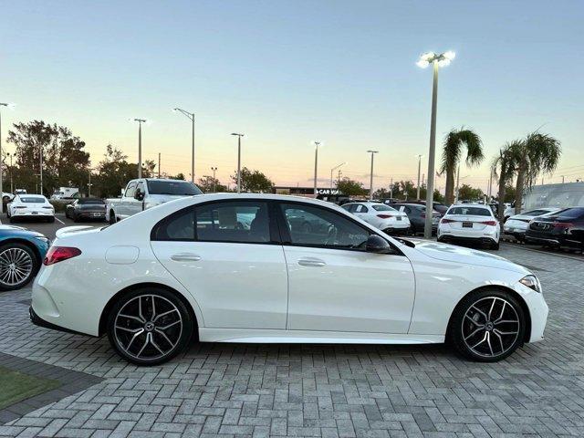 used 2024 Mercedes-Benz C-Class car, priced at $48,099