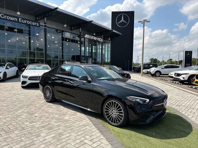 new 2024 Mercedes-Benz C-Class car, priced at $59,375