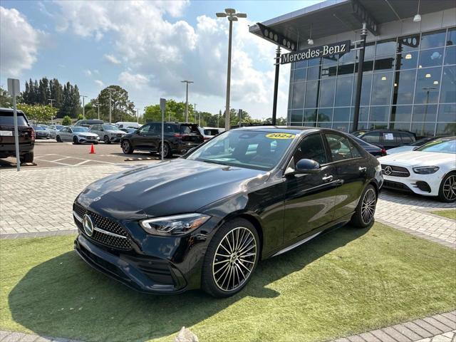 new 2024 Mercedes-Benz C-Class car, priced at $59,375