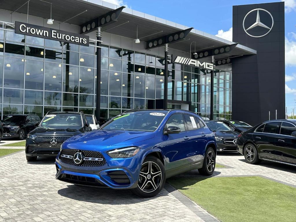 used 2025 Mercedes-Benz GLA 250 car, priced at $47,940