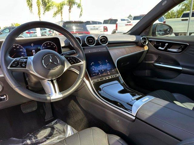 used 2022 Mercedes-Benz C-Class car, priced at $38,990