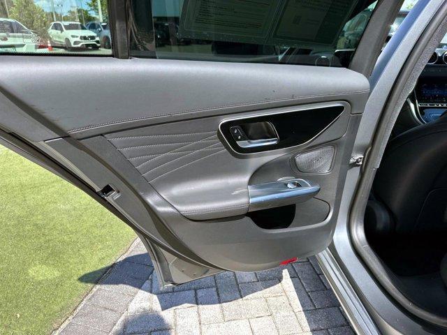 used 2022 Mercedes-Benz C-Class car, priced at $38,990