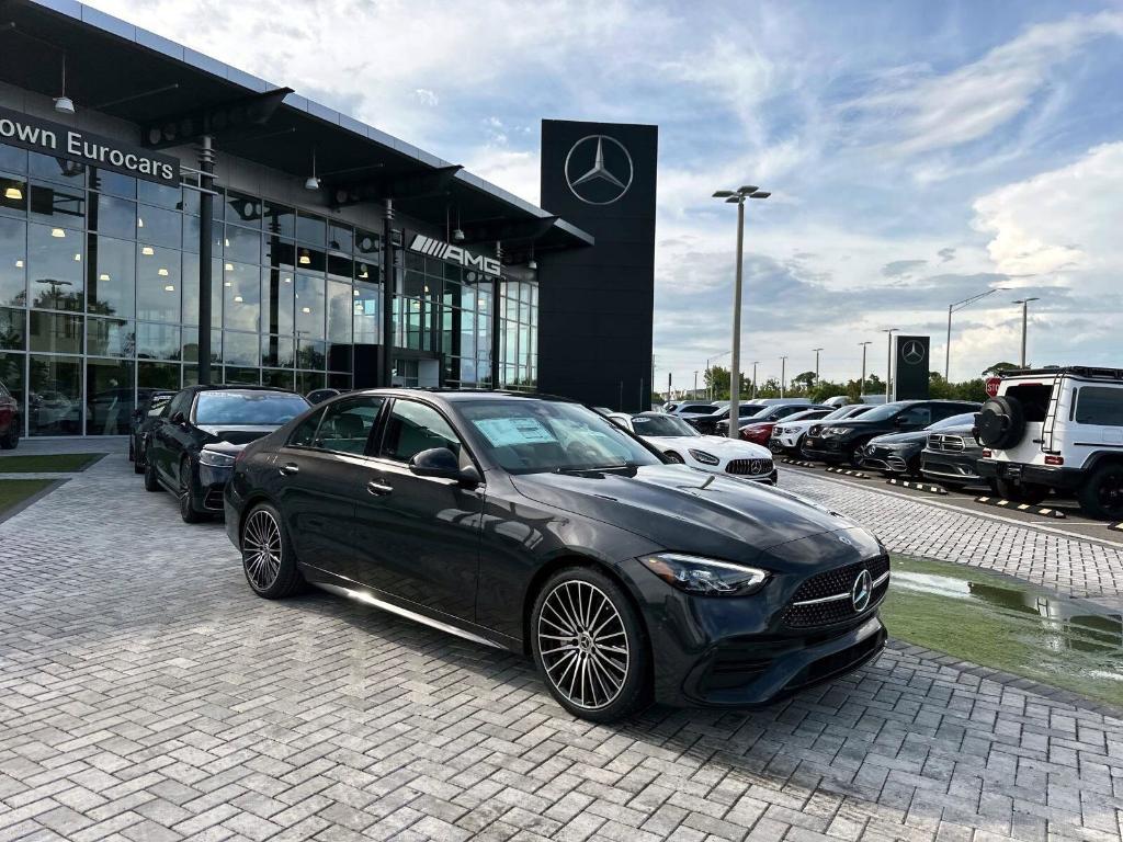 new 2024 Mercedes-Benz C-Class car, priced at $57,295