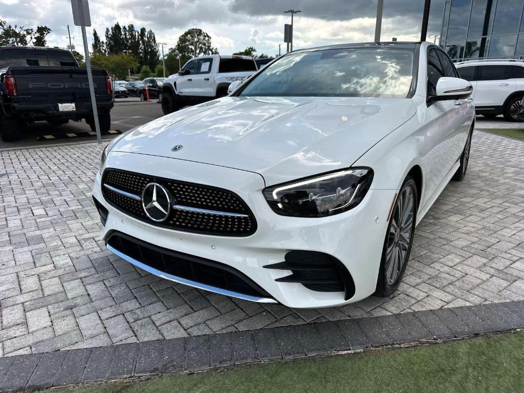 used 2022 Mercedes-Benz E-Class car, priced at $42,550