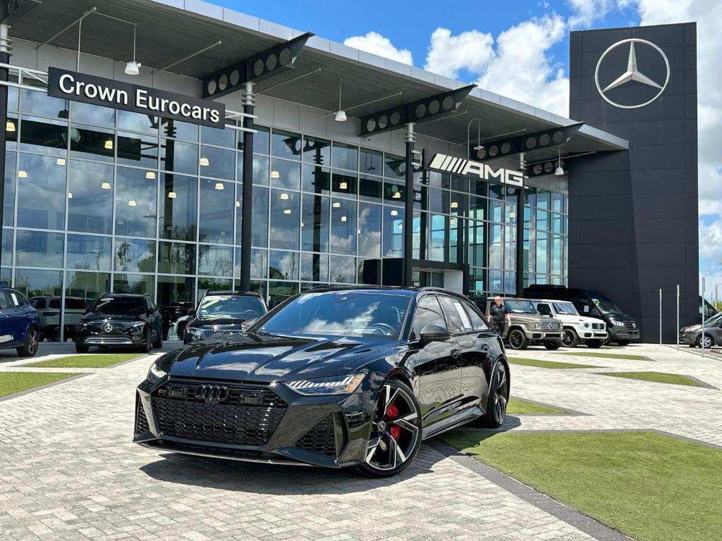 used 2021 Audi RS 6 Avant car, priced at $88,474