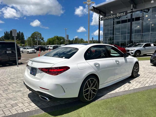 new 2024 Mercedes-Benz C-Class car, priced at $56,555