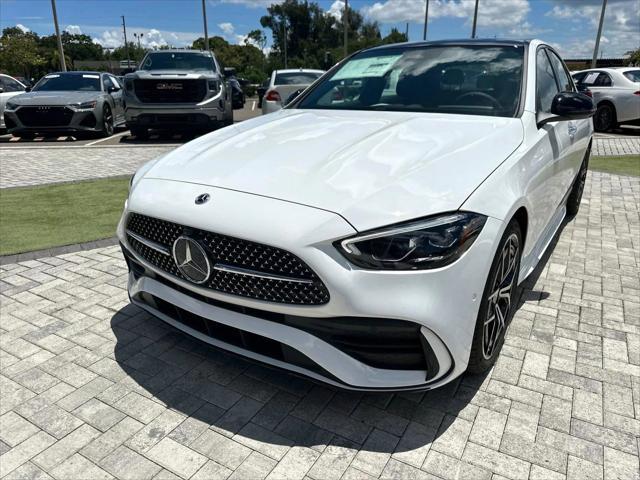 new 2024 Mercedes-Benz C-Class car, priced at $56,555