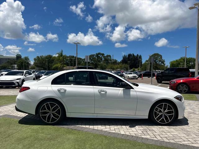 new 2024 Mercedes-Benz C-Class car, priced at $56,555