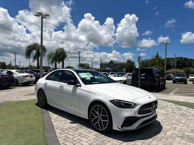 new 2024 Mercedes-Benz C-Class car, priced at $56,555