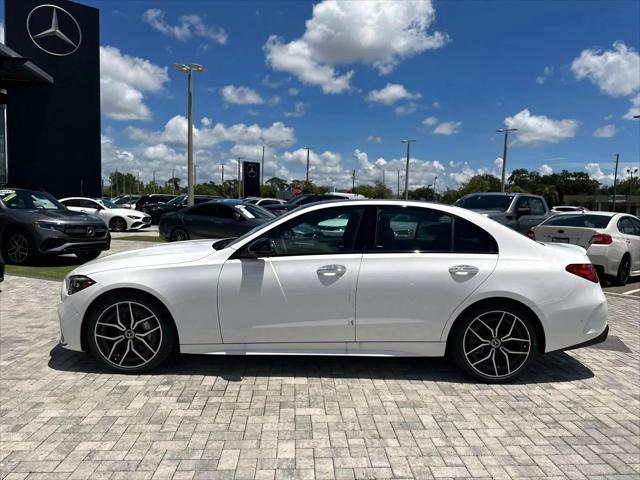 new 2024 Mercedes-Benz C-Class car, priced at $56,555