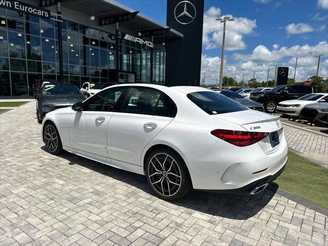 new 2024 Mercedes-Benz C-Class car, priced at $56,555