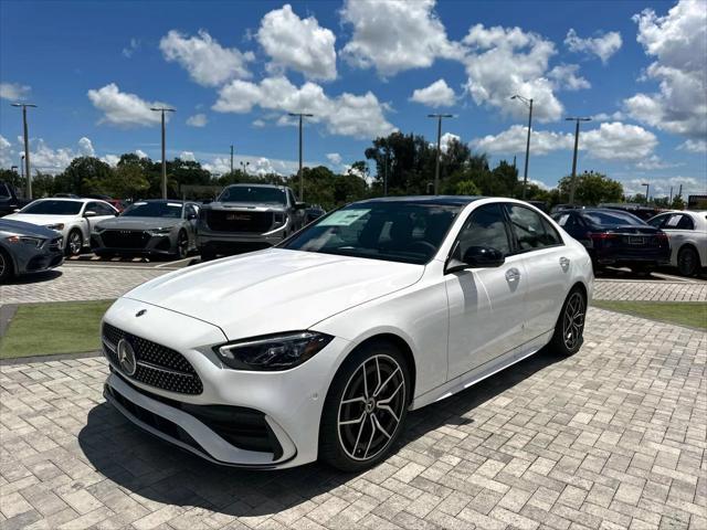 new 2024 Mercedes-Benz C-Class car, priced at $56,555