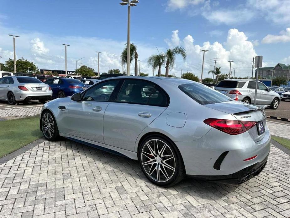 new 2024 Mercedes-Benz AMG C 63 car, priced at $102,675