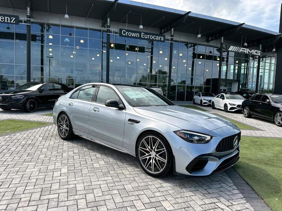 new 2024 Mercedes-Benz AMG C 63 car, priced at $102,675