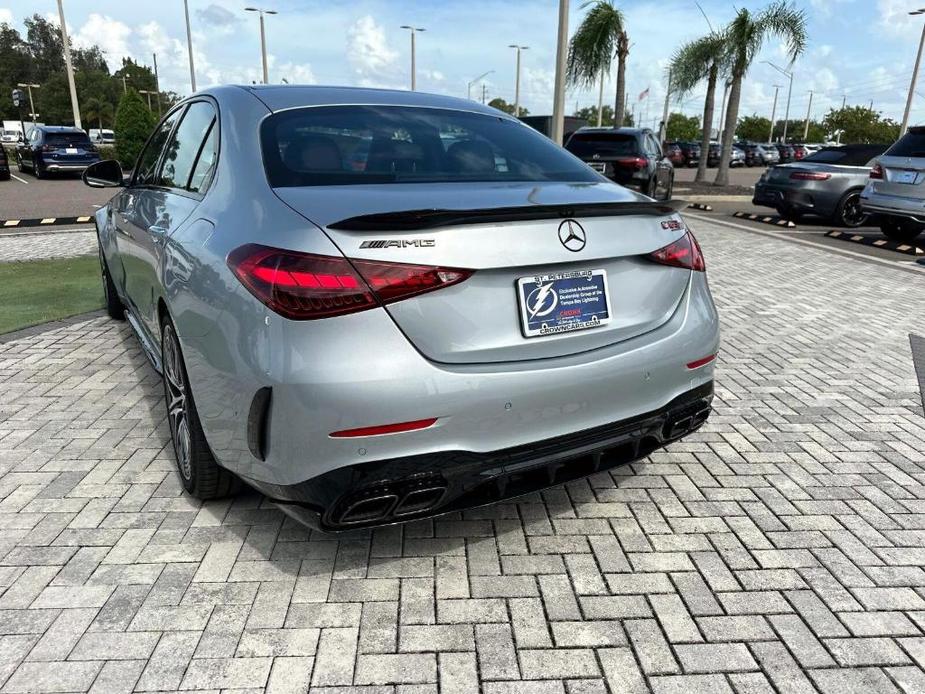 new 2024 Mercedes-Benz AMG C 63 car, priced at $102,675