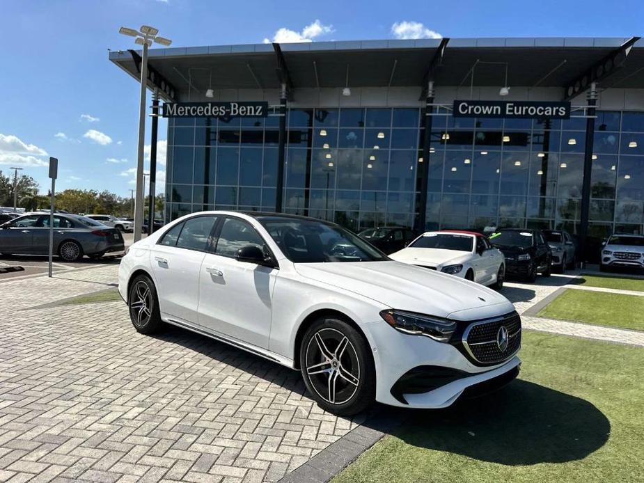 new 2025 Mercedes-Benz E-Class car, priced at $77,895