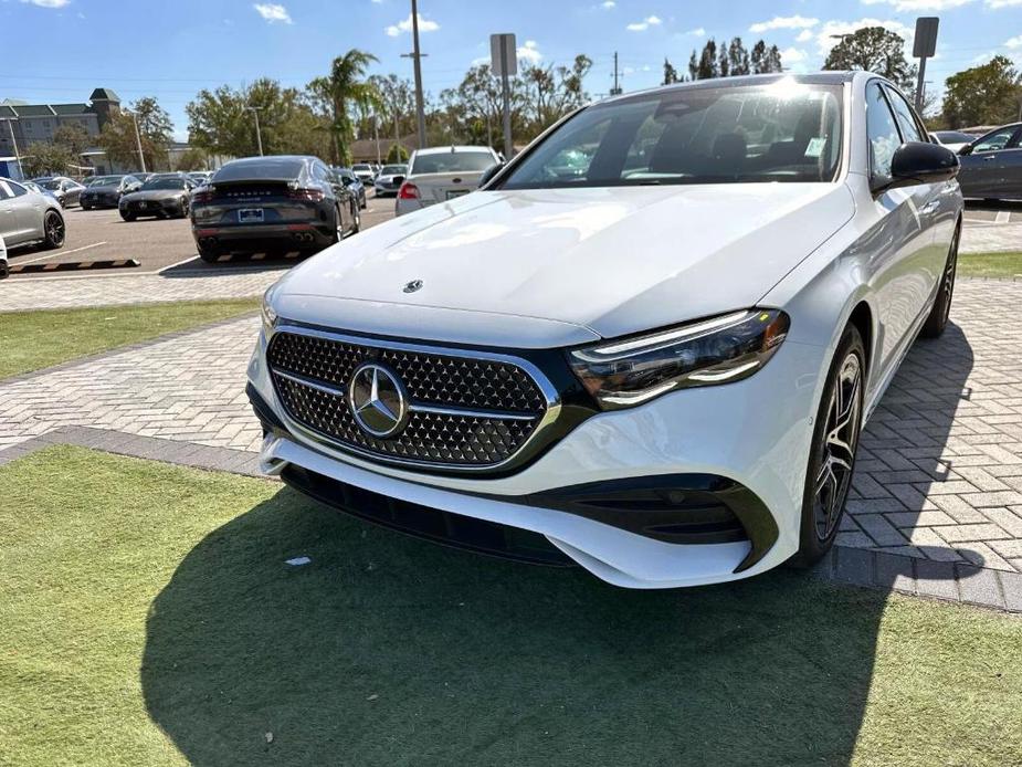 new 2025 Mercedes-Benz E-Class car, priced at $77,895