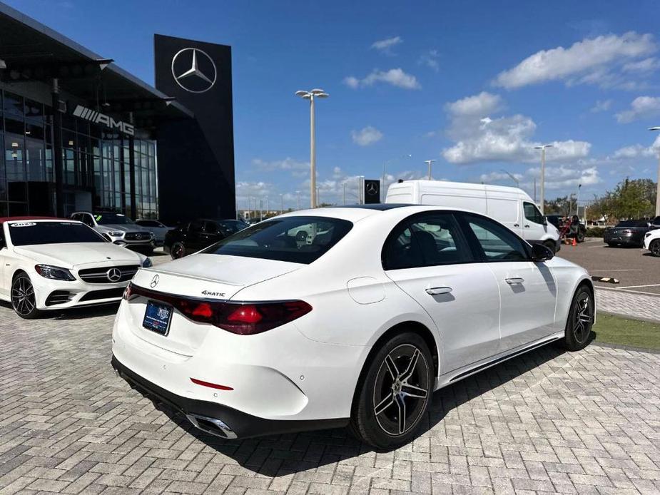 new 2025 Mercedes-Benz E-Class car, priced at $77,895