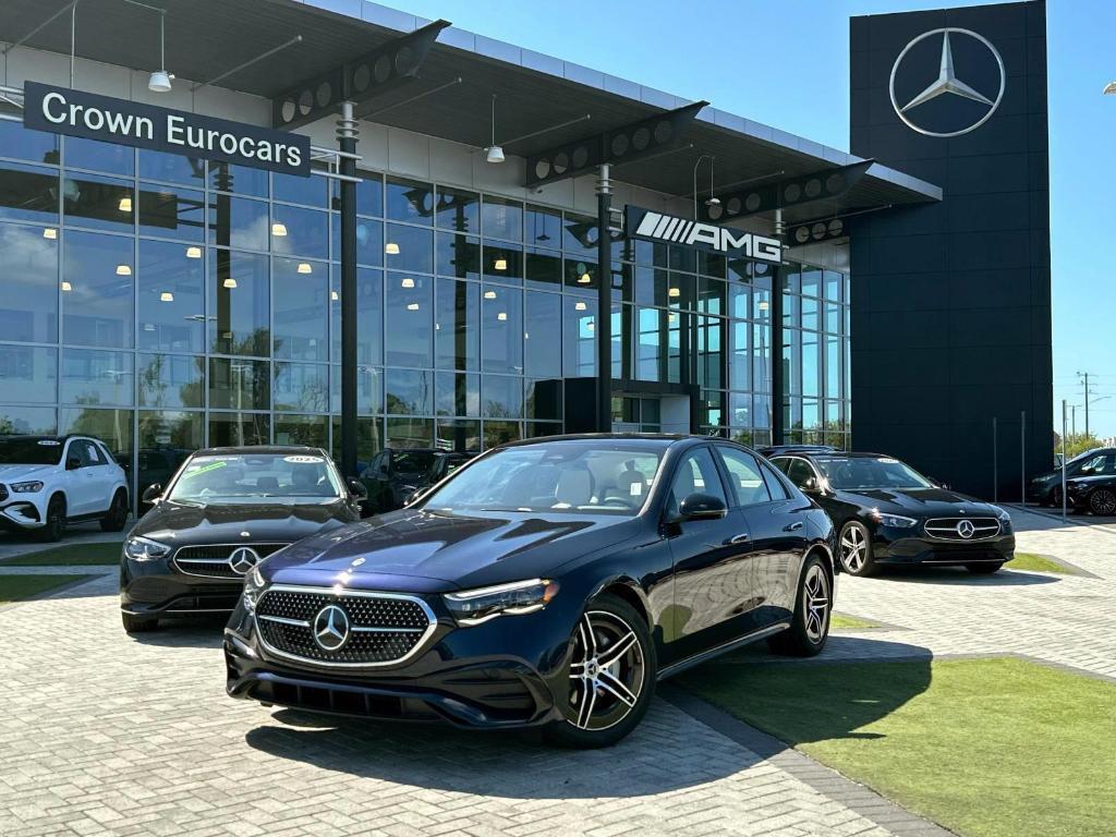 new 2025 Mercedes-Benz E-Class car, priced at $71,550