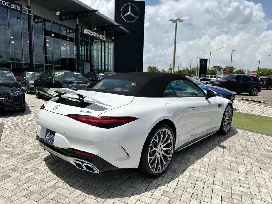 new 2024 Mercedes-Benz AMG SL 55 car, priced at $153,785