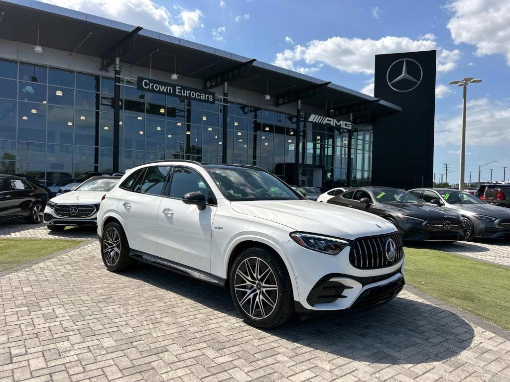 new 2025 Mercedes-Benz AMG GLC 43 car, priced at $71,150