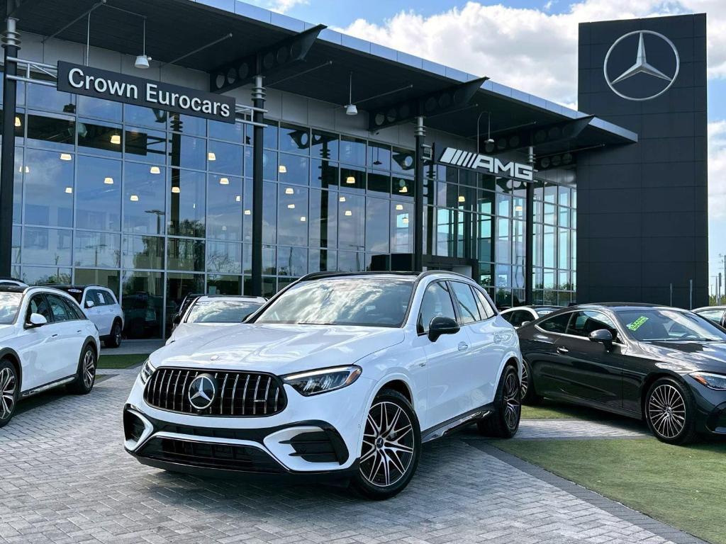 new 2025 Mercedes-Benz AMG GLC 43 car, priced at $71,150