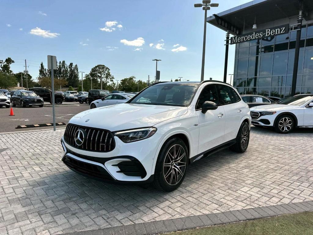 new 2025 Mercedes-Benz AMG GLC 43 car, priced at $71,150