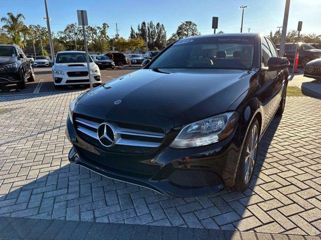 used 2018 Mercedes-Benz C-Class car, priced at $21,988