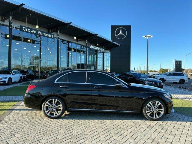 used 2018 Mercedes-Benz C-Class car, priced at $21,988