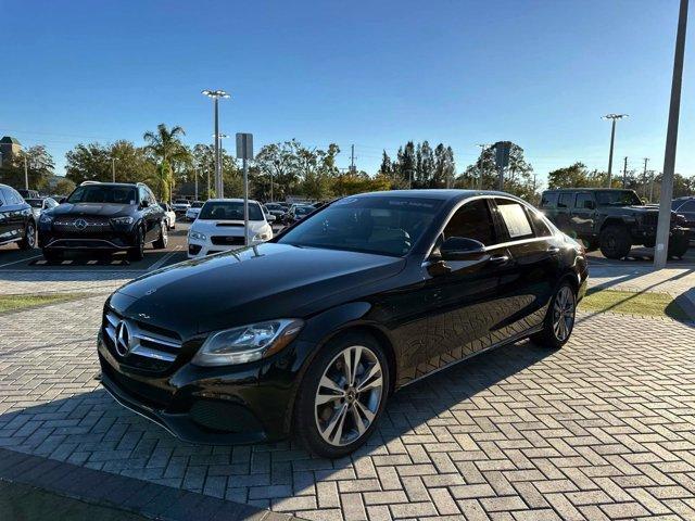 used 2018 Mercedes-Benz C-Class car, priced at $21,988