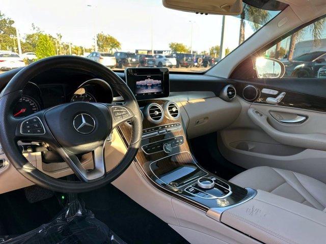 used 2018 Mercedes-Benz C-Class car, priced at $21,988