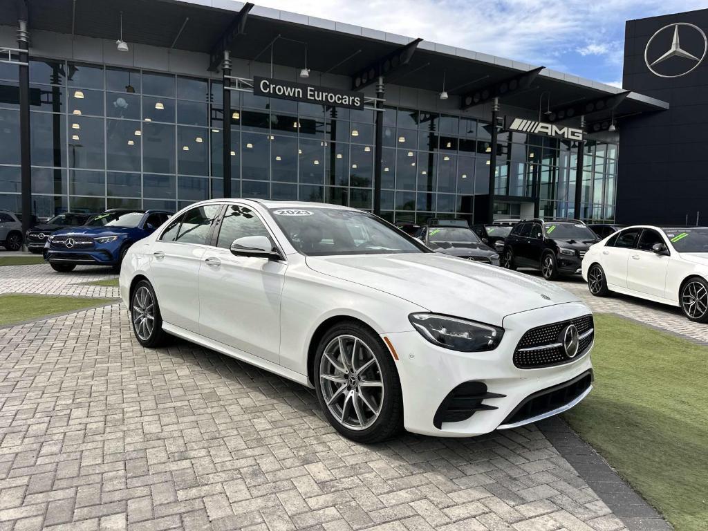 used 2023 Mercedes-Benz E-Class car, priced at $41,997