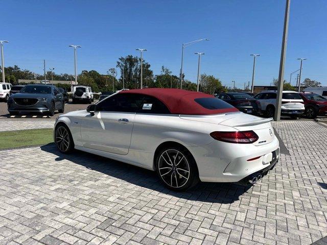 used 2023 Mercedes-Benz AMG C 43 car, priced at $57,691