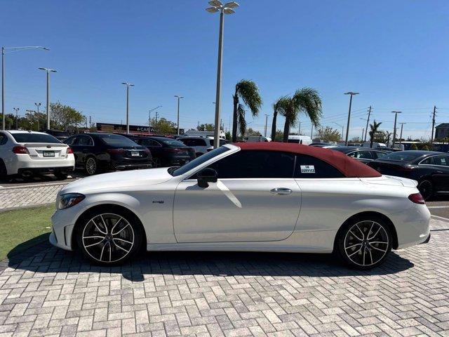 used 2023 Mercedes-Benz AMG C 43 car, priced at $57,691