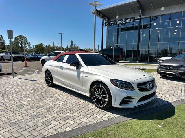 used 2023 Mercedes-Benz AMG C 43 car, priced at $57,691