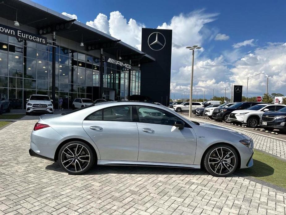 new 2025 Mercedes-Benz AMG CLA 35 car, priced at $63,345