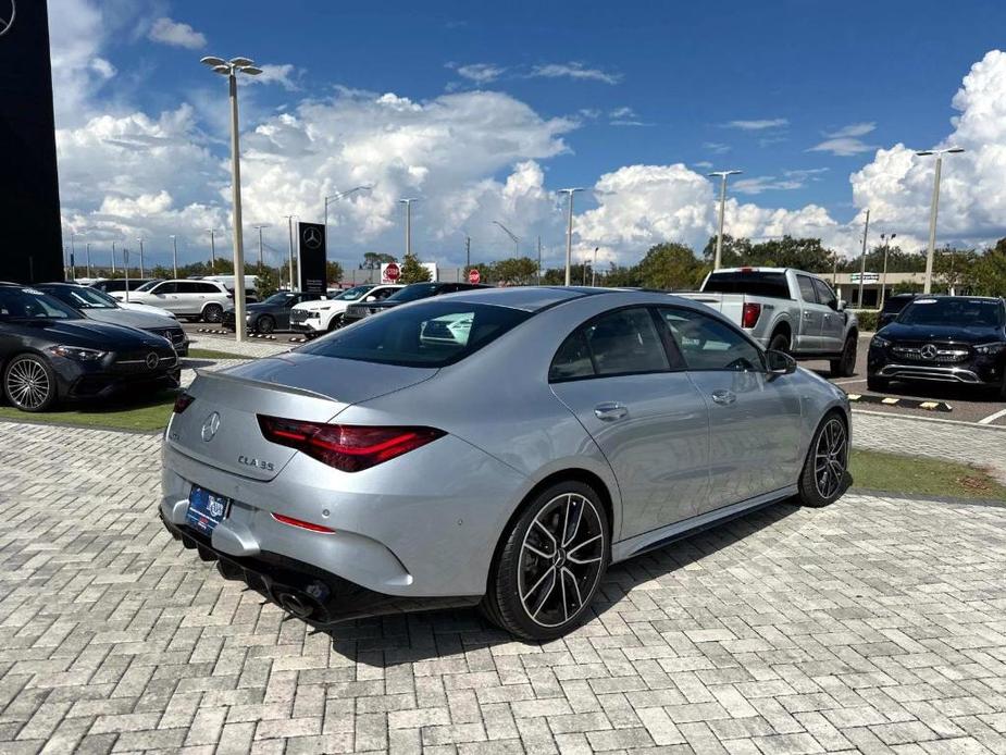 new 2025 Mercedes-Benz AMG CLA 35 car, priced at $63,345