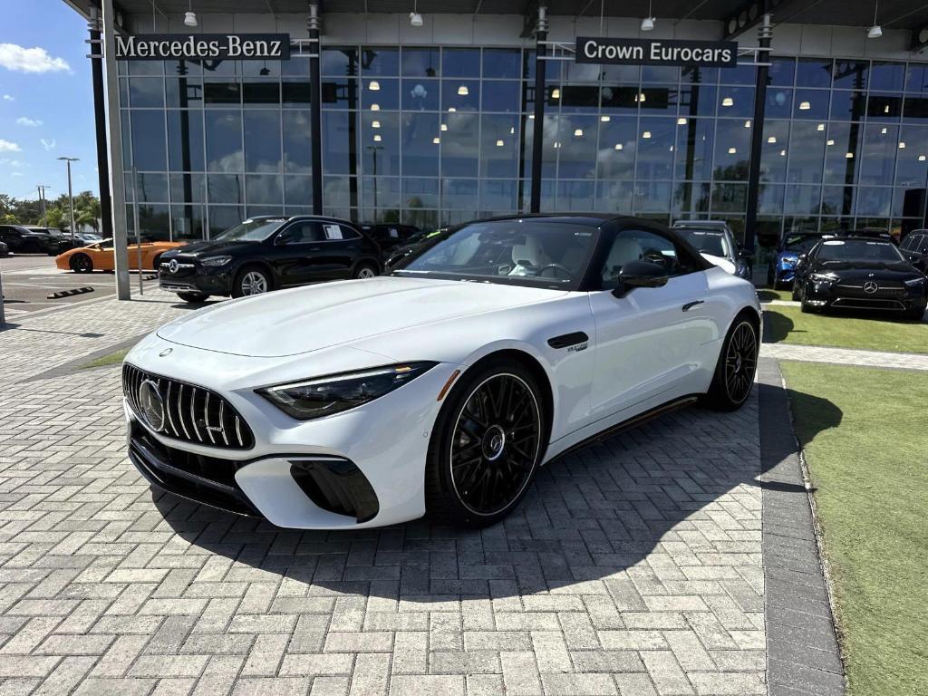 new 2026 Mercedes-Benz AMG SL 63 car, priced at $212,900