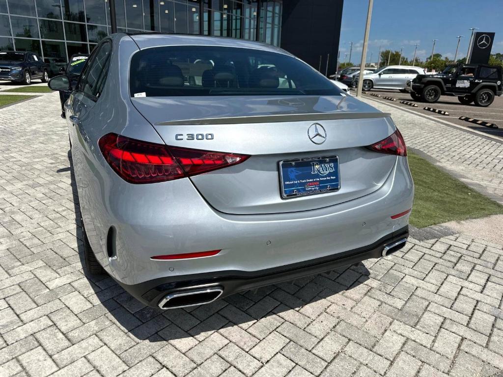 new 2024 Mercedes-Benz C-Class car, priced at $58,525