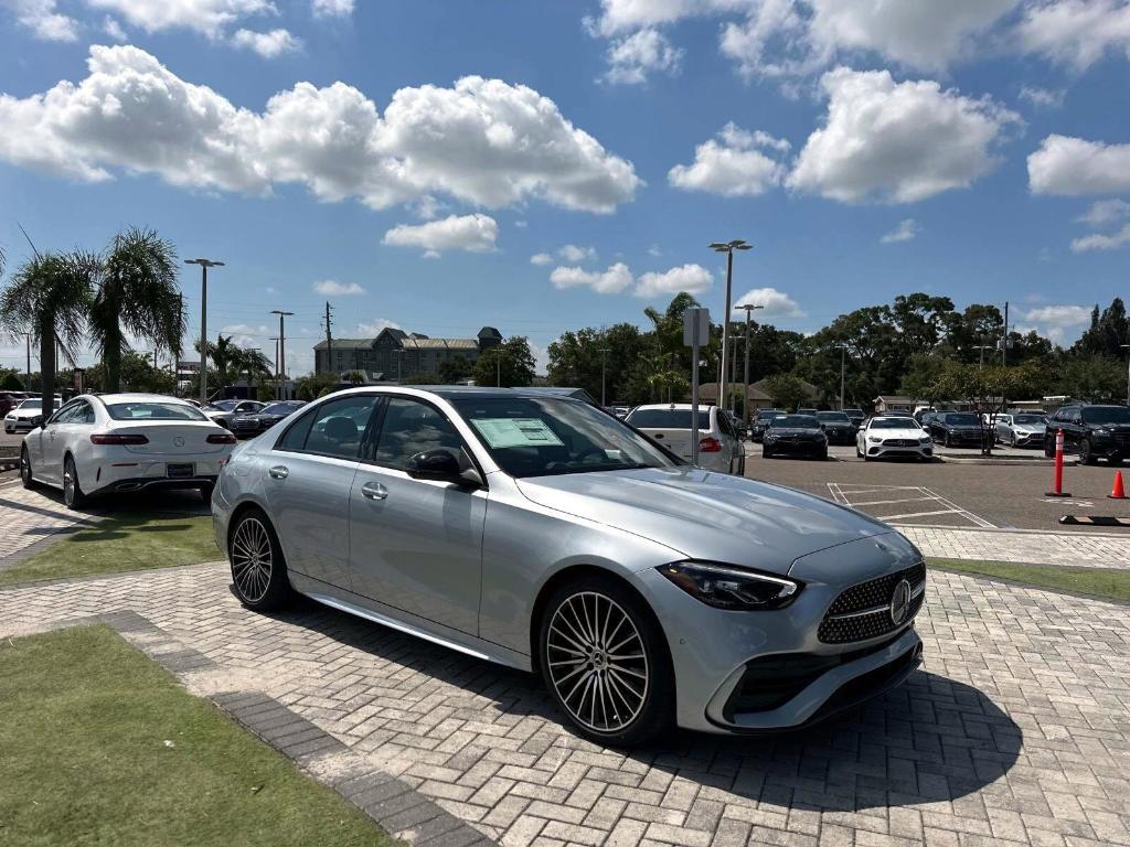 new 2024 Mercedes-Benz C-Class car, priced at $58,525