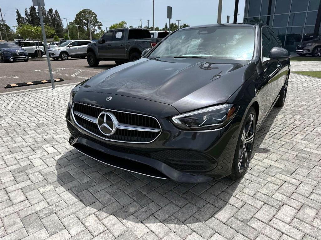new 2025 Mercedes-Benz C-Class car, priced at $54,685