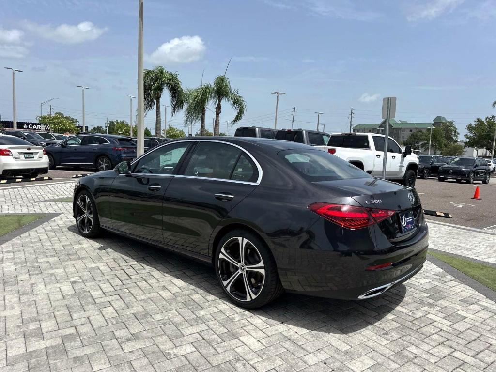 new 2025 Mercedes-Benz C-Class car, priced at $54,685