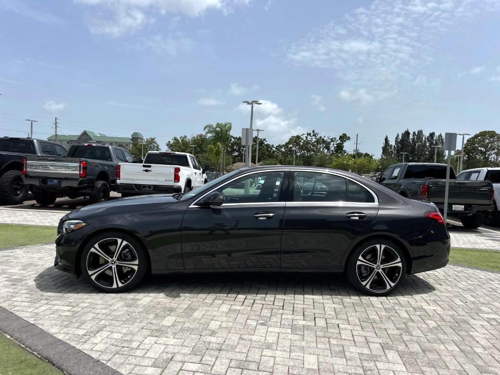 new 2025 Mercedes-Benz C-Class car, priced at $54,685