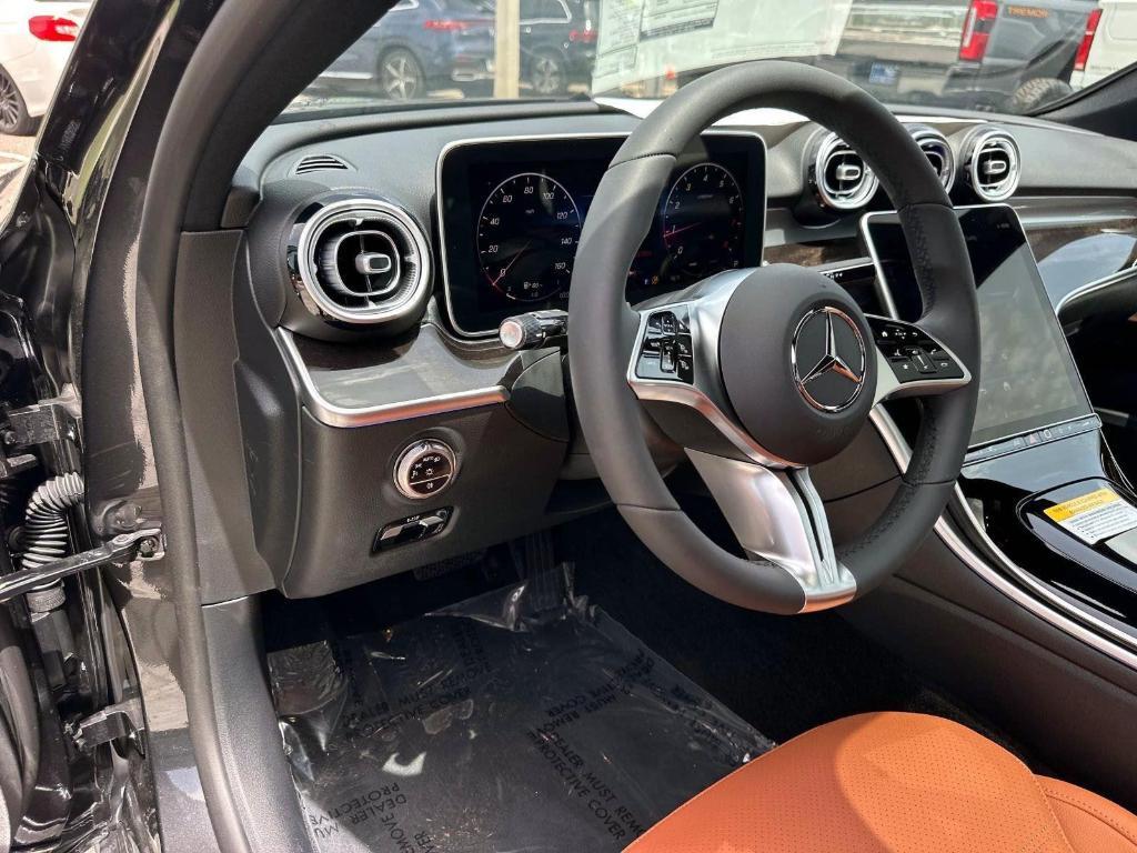 new 2025 Mercedes-Benz C-Class car, priced at $54,685