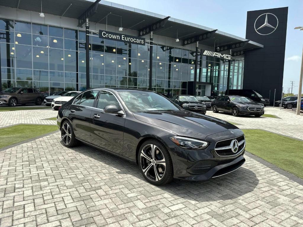 new 2025 Mercedes-Benz C-Class car, priced at $54,685