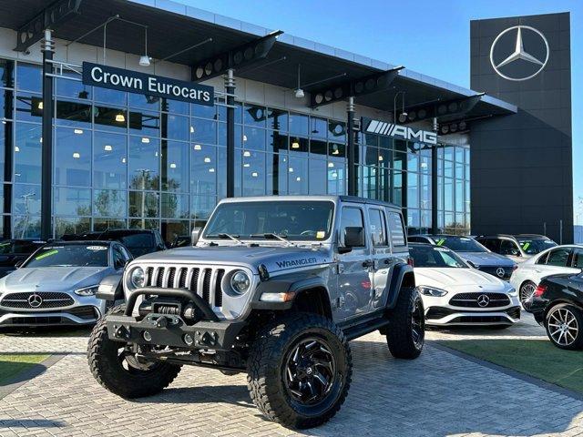 used 2021 Jeep Wrangler Unlimited car, priced at $32,988