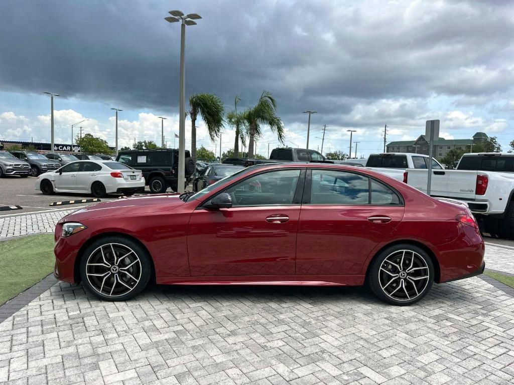 new 2025 Mercedes-Benz C-Class car, priced at $59,085