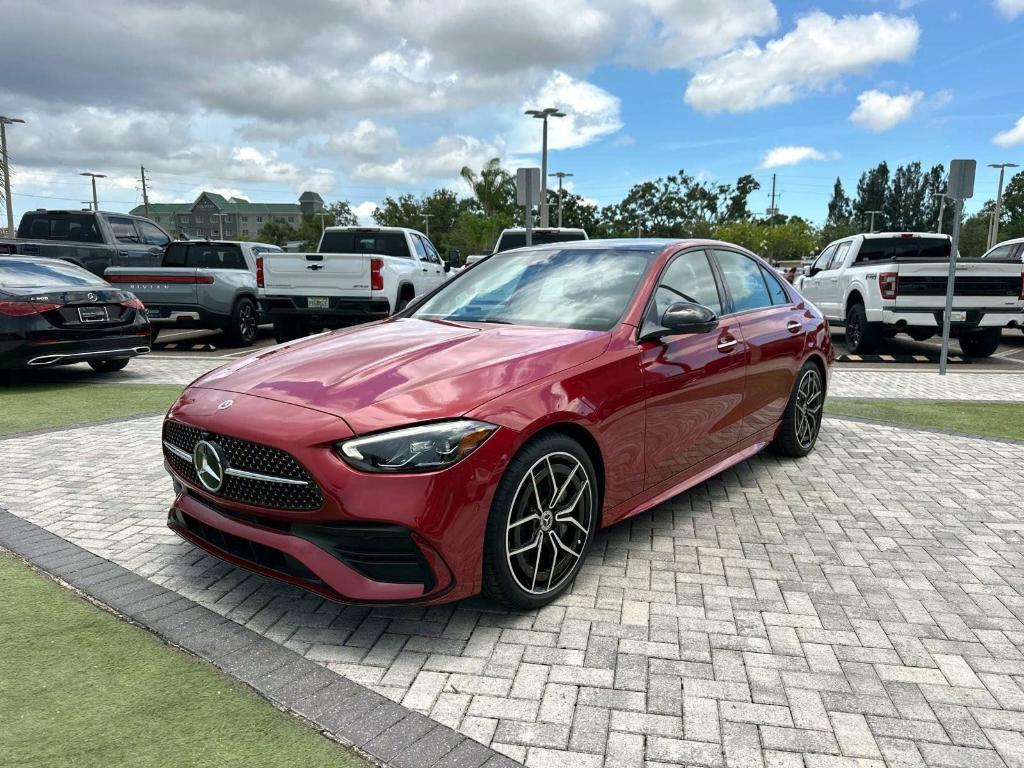 new 2025 Mercedes-Benz C-Class car, priced at $59,085