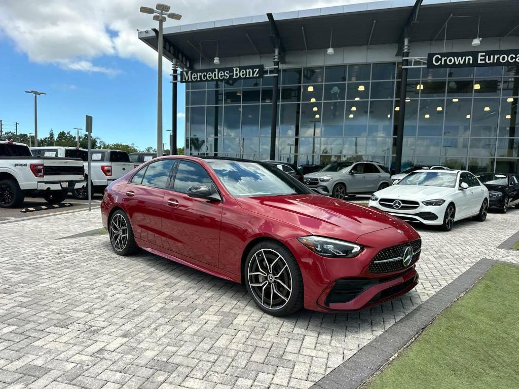 new 2025 Mercedes-Benz C-Class car, priced at $59,085